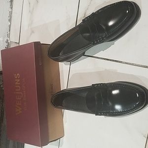 Black Leather Loafer